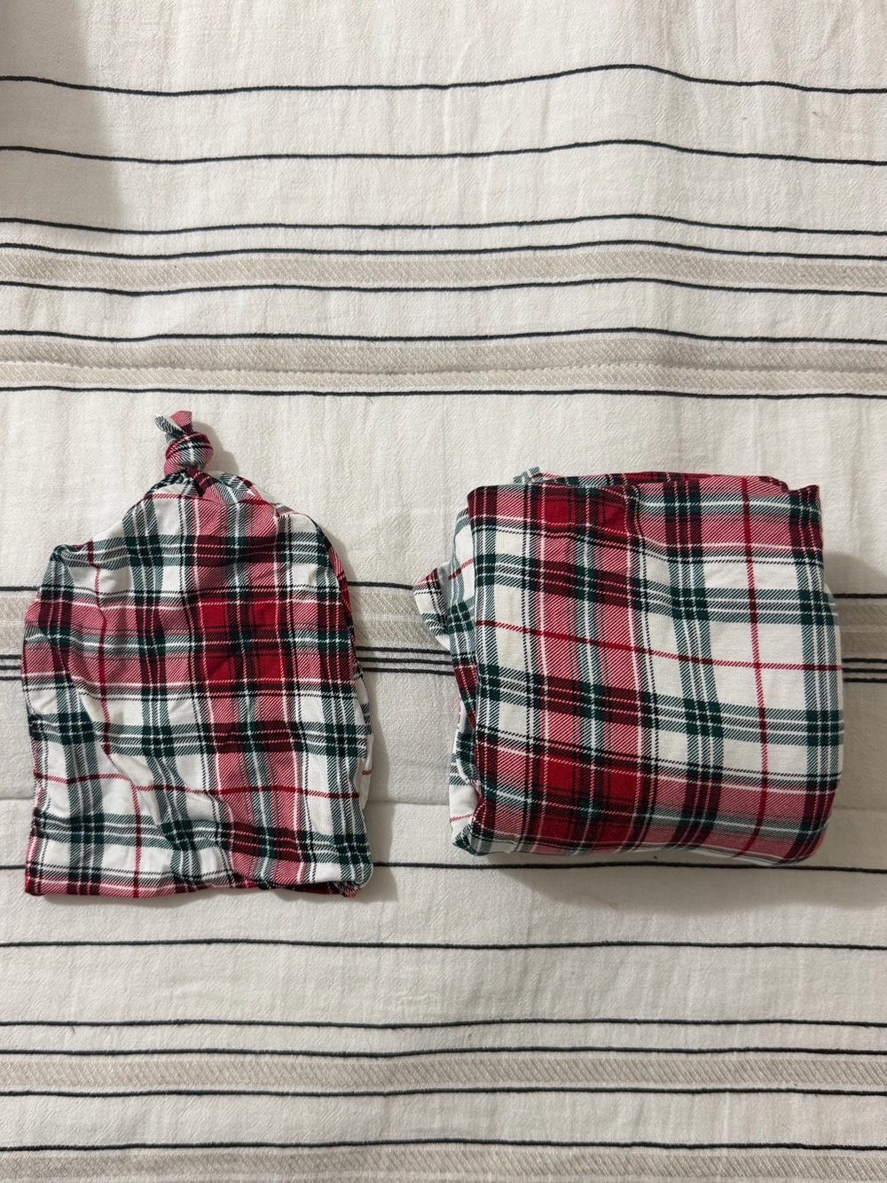 Little Sleepies Swaddle and Hat Set